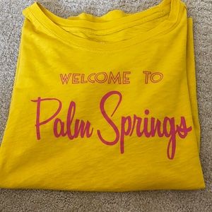J Crew Palm Springs Graphic Tee